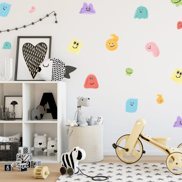 Wall Decal Stickers (Lovely Ghosts)
