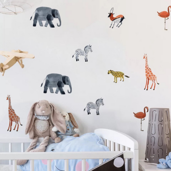 Wall Decal Stickers (Lovely Animals)